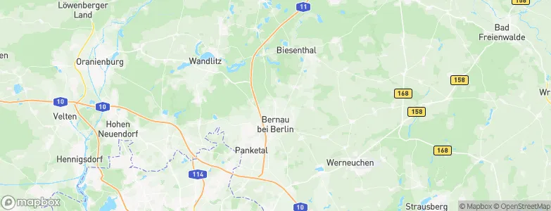 Ladeburg, Germany Map