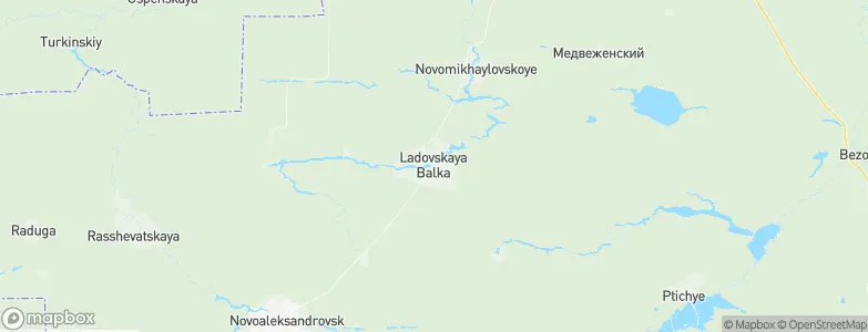 Ladovskaya Balka, Russia Map