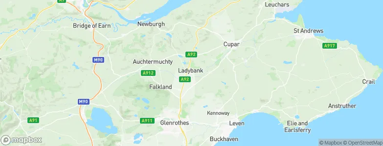 Ladybank, United Kingdom Map