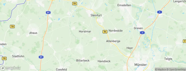Laer, Germany Map