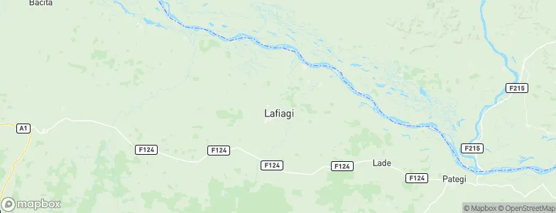Lafiagi, Nigeria Map