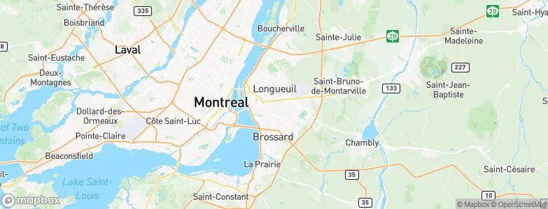 Laflèche, Canada Map