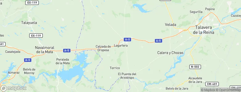 Lagartera, Spain Map