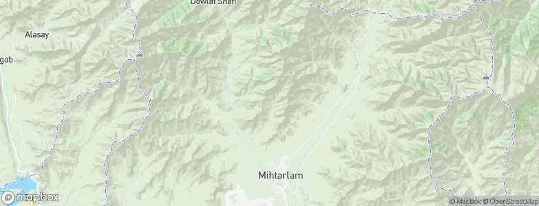 Laghman, Afghanistan Map