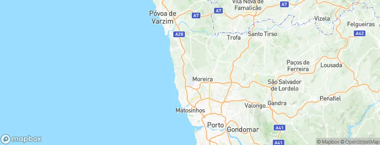 Lagielas, Portugal Map