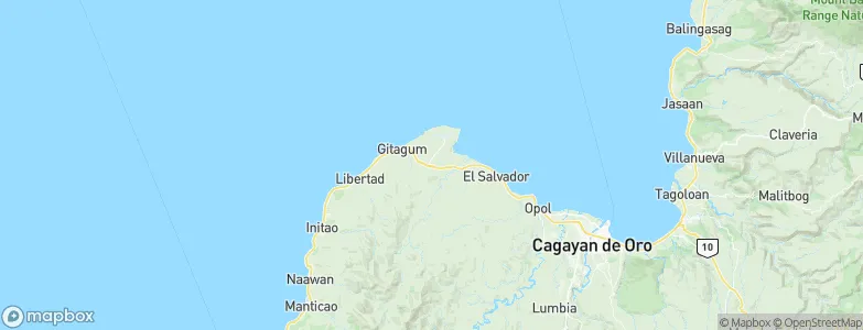 Lagindingan, Philippines Map