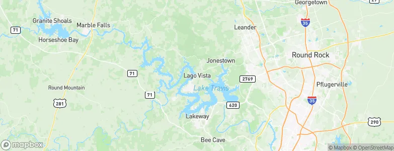 Lago Vista, United States Map