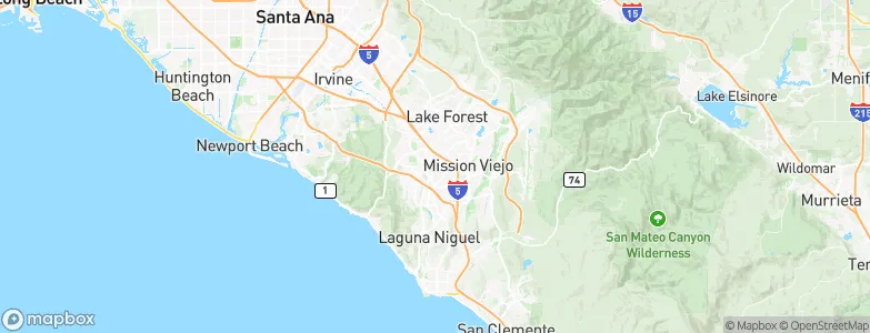 Laguna Hills, United States Map