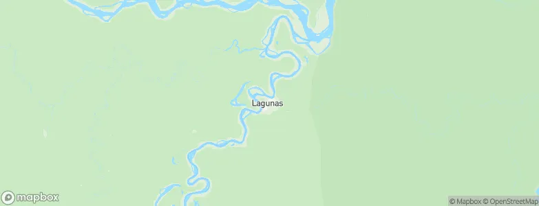 Lagunas, Peru Map
