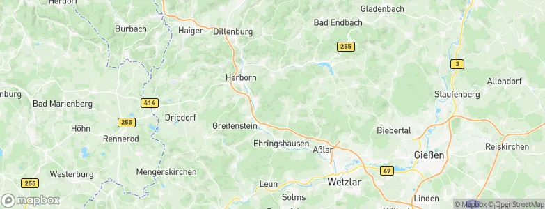 Lahn-Dill-Kreis, Germany Map
