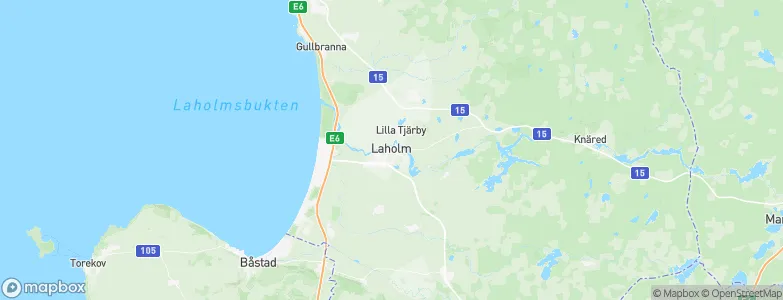 Laholm, Sweden Map