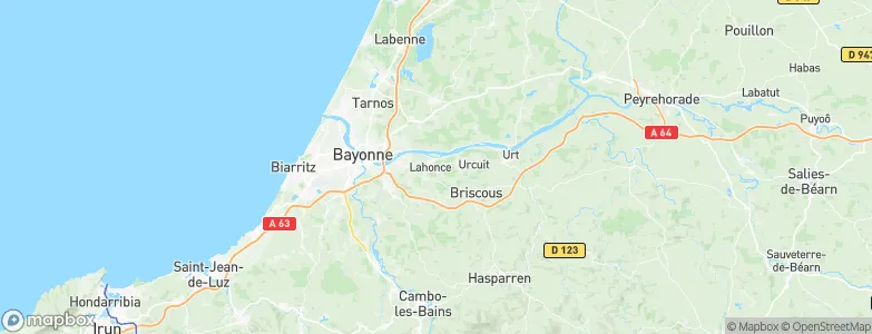 Lahonce, France Map