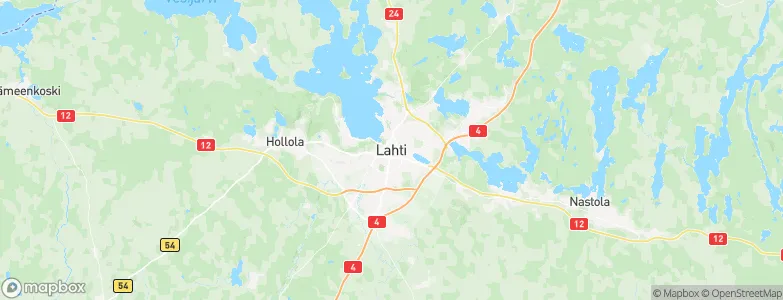 Lahti, Finland Map
