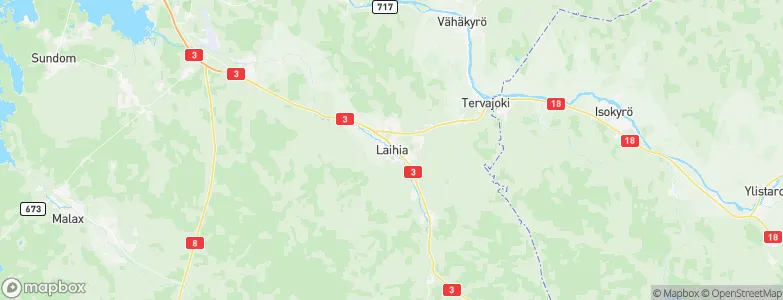 Laihia, Finland Map