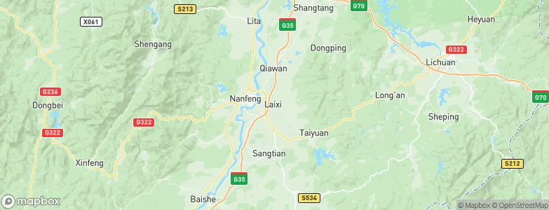 Laixi, China Map