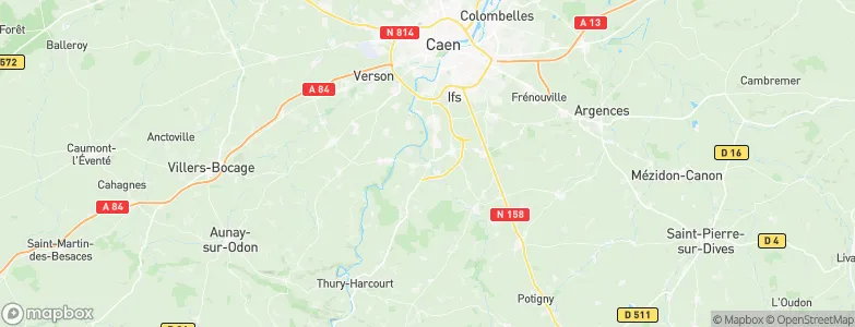 Laize-Clinchamps, France Map