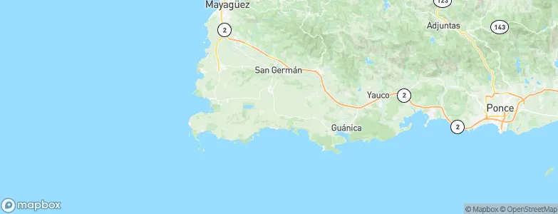 Lajas, Puerto Rico Map
