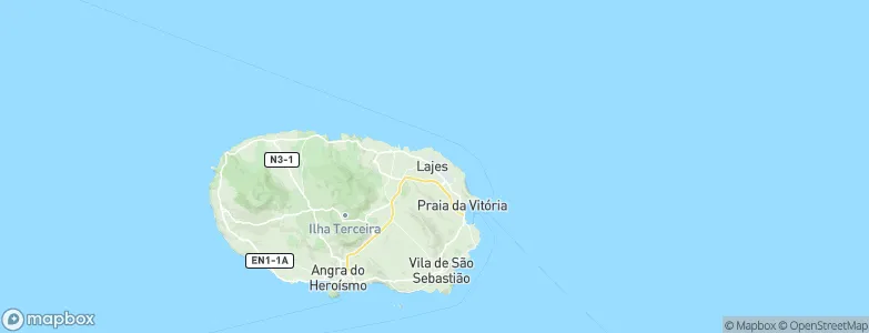 Lajes, Portugal Map
