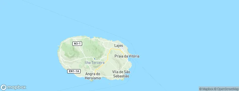 Lajes, Portugal Map
