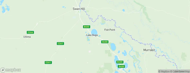 Lake Boga, Australia Map