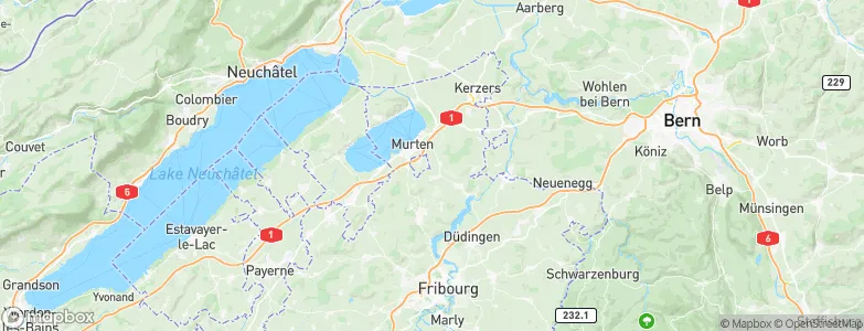 Lake District, Switzerland Map