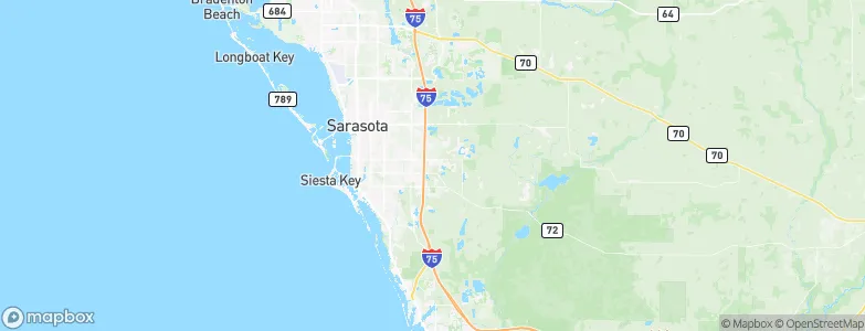 Lake Sarasota, United States Map