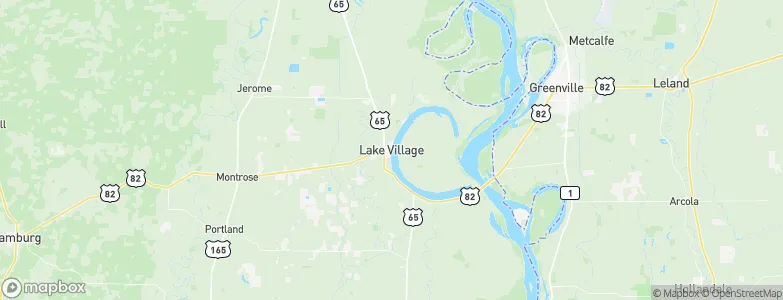 Lake Village, United States Map