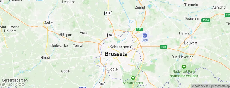 Laken, Belgium Map