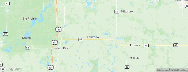 Lakeview, United States Map