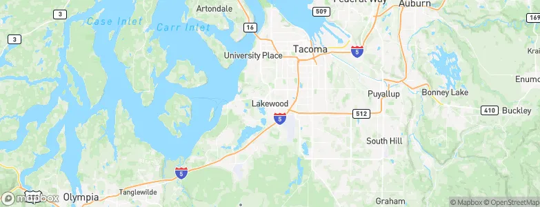 Lakewood, United States Map