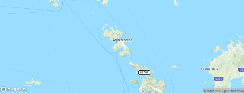 Lakkí, Greece Map