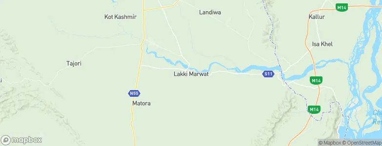 Lakki, Pakistan Map