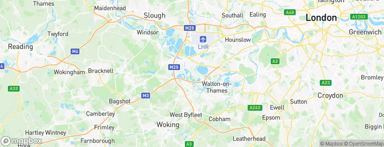 Laleham, United Kingdom Map