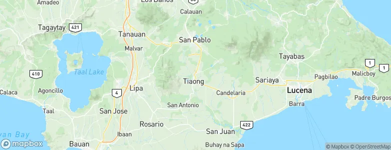 Lalig, Philippines Map