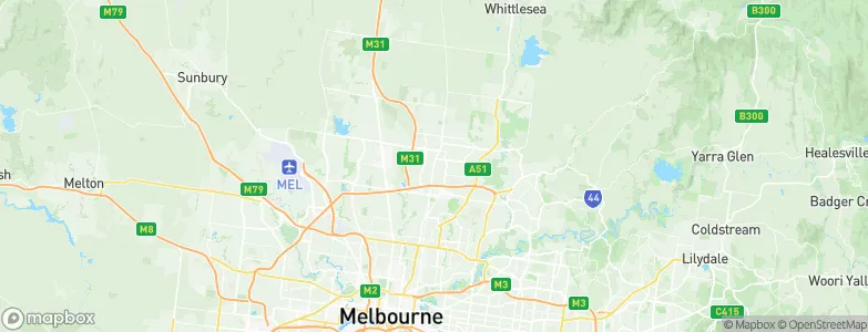 Lalor, Australia Map