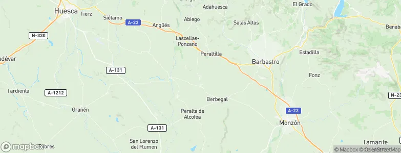 Laluenga, Spain Map