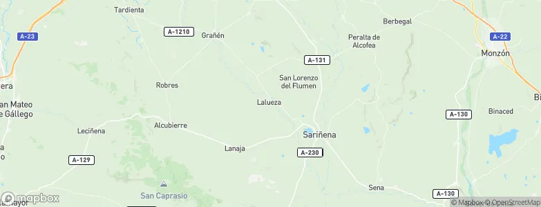 Lalueza, Spain Map