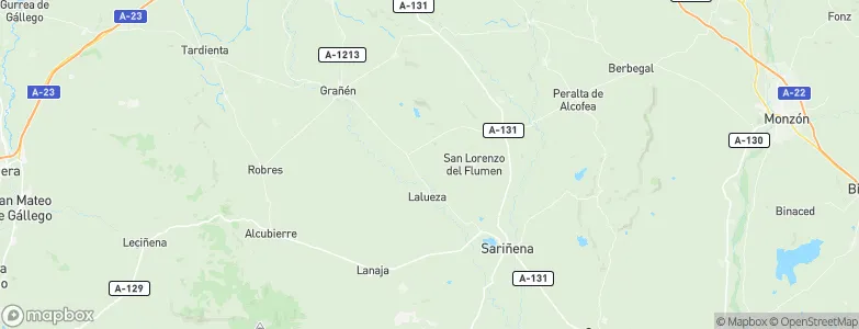 Lalueza, Spain Map