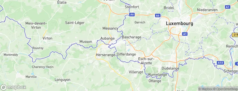 Lamadelaine, Luxembourg Map