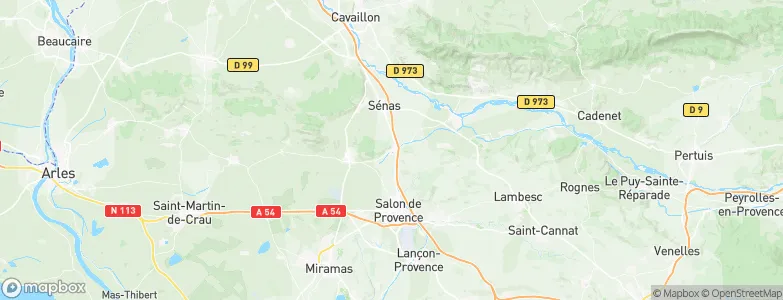 Lamanon, France Map