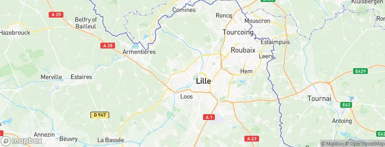 Lambersart, France Map