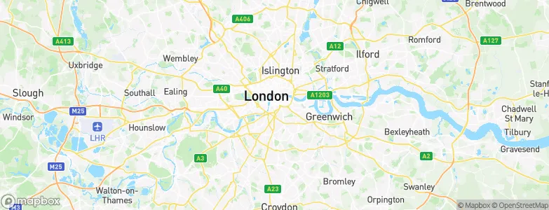 Lambeth, United Kingdom Map