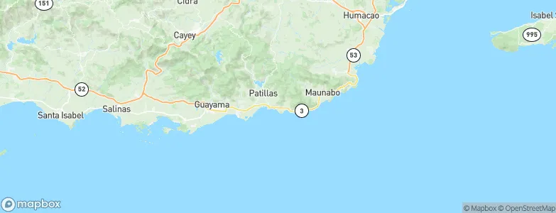 Lamboglia, Puerto Rico Map