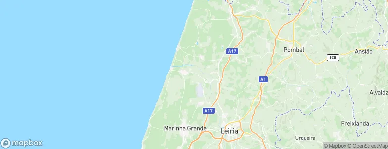 Lameiro, Portugal Map