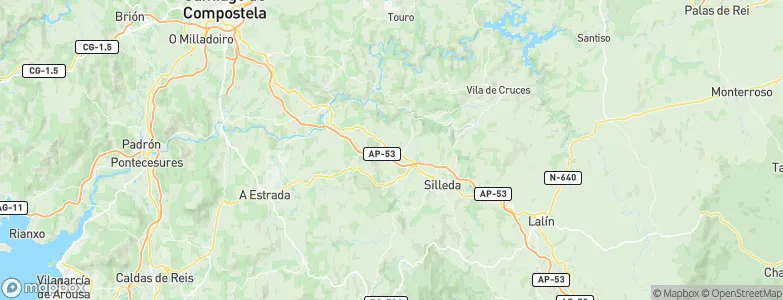 Lamela, Spain Map