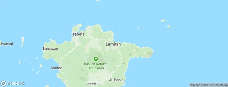 Lamitan City, Philippines Map