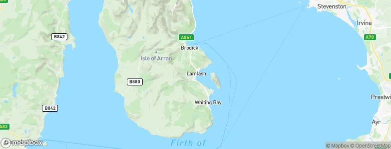 Lamlash, United Kingdom Map