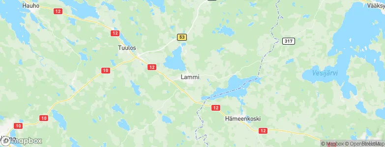 Lammi, Finland Map