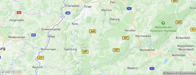 Lampaden, Germany Map