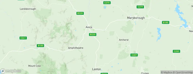 Lamplough, Australia Map